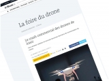 Le marché du drone est en baisse